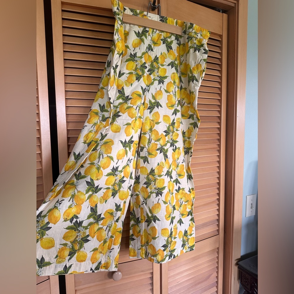 ModCloth - Lemon print pants - Picture 4 of 5